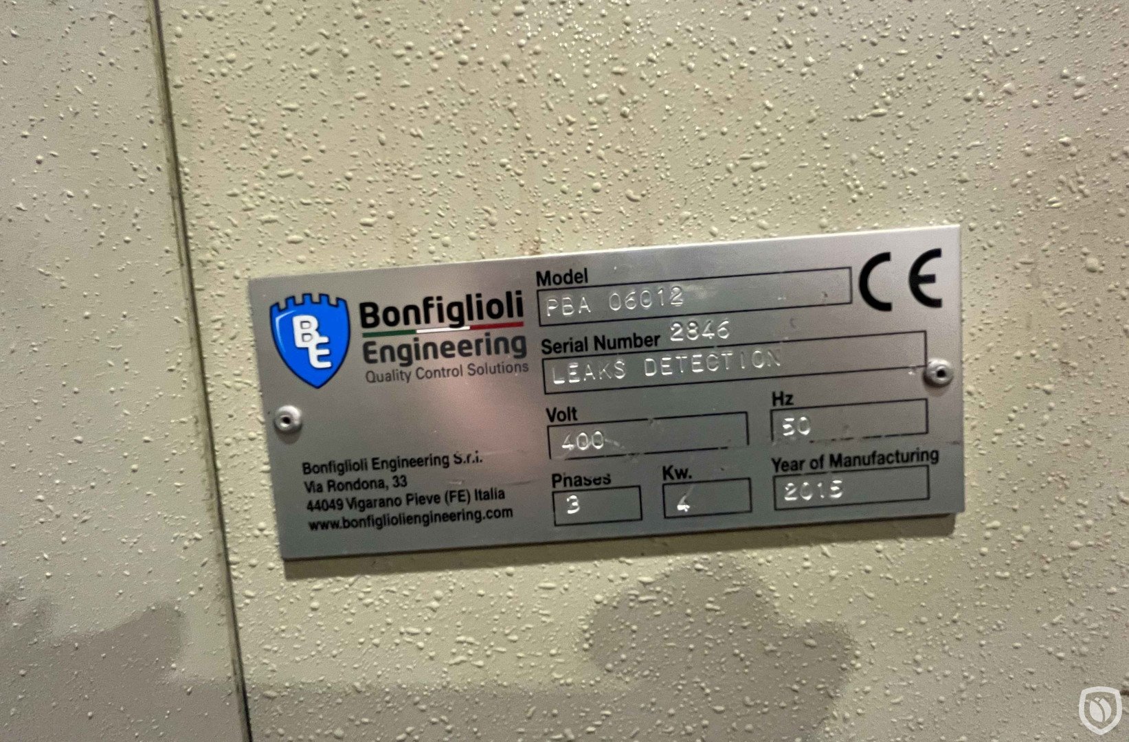 Bonfiglioli PBA 06012