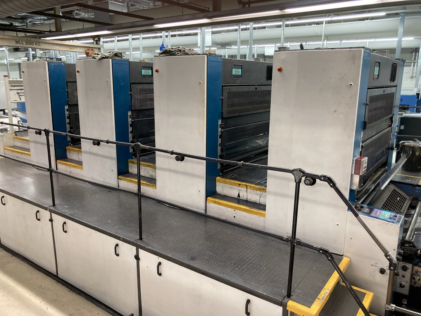 KBA METALSTAR type 2 printing presses 4C Cazander