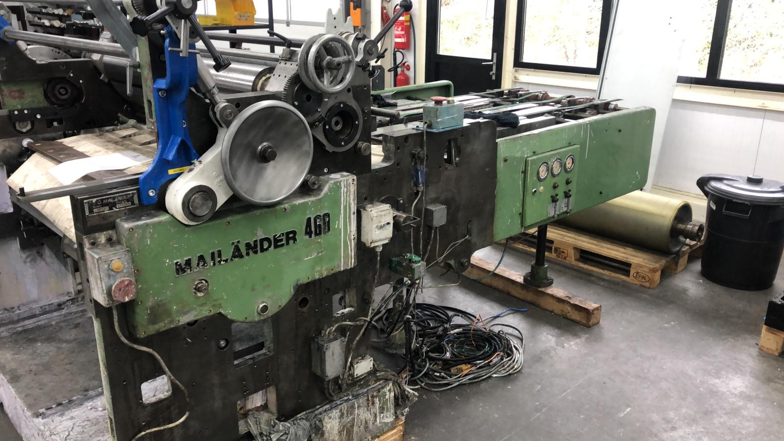 Mailander 460 varnish coating machine Cazander