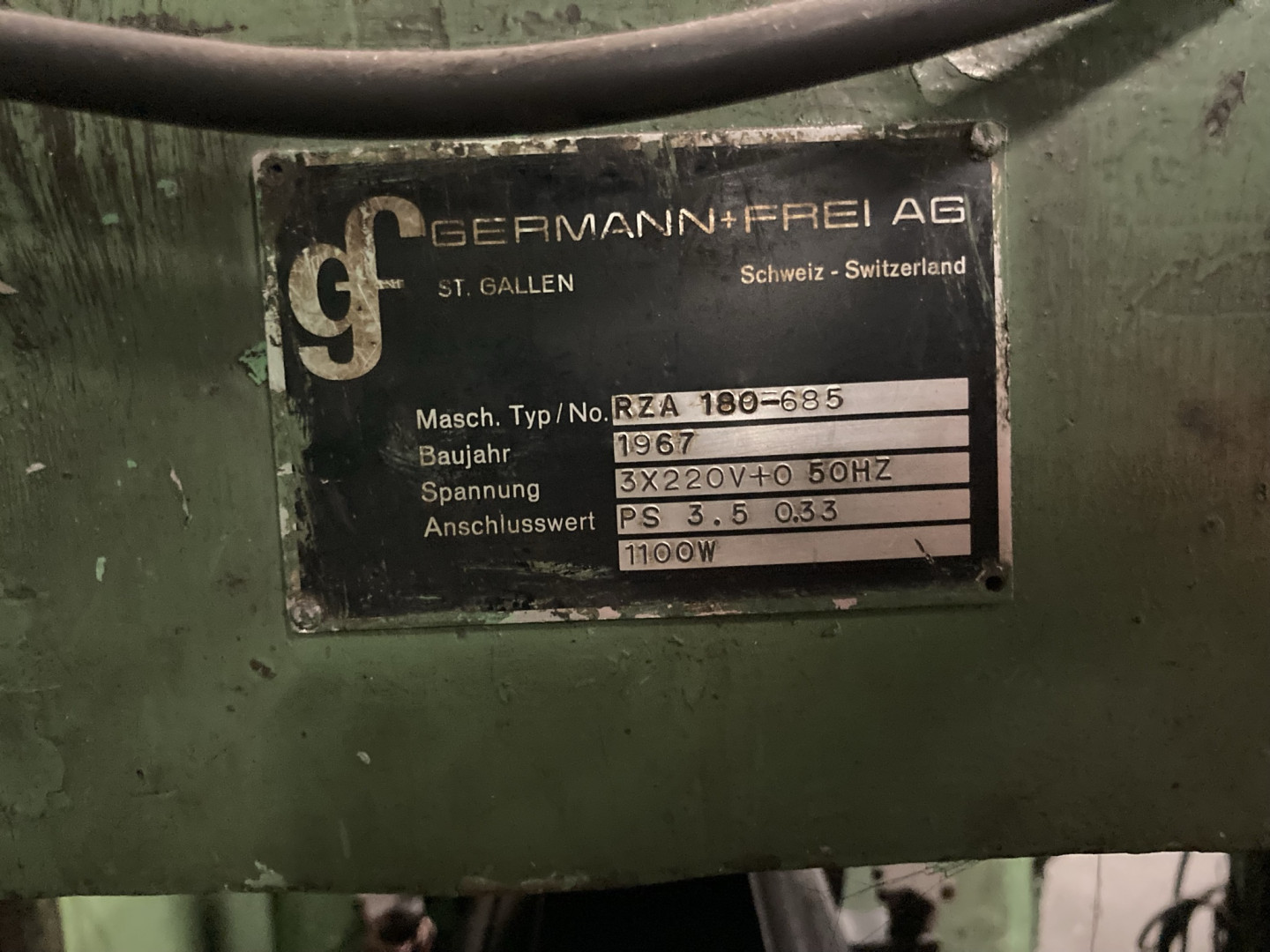 Germann & Frei RZA 180 agrafadora