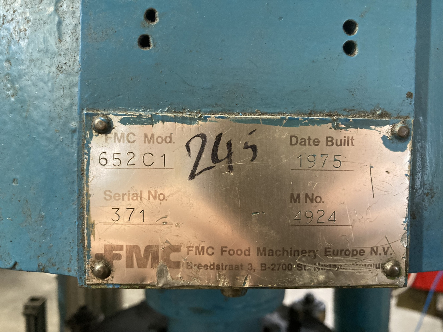 FMC 652 C1 cerradora