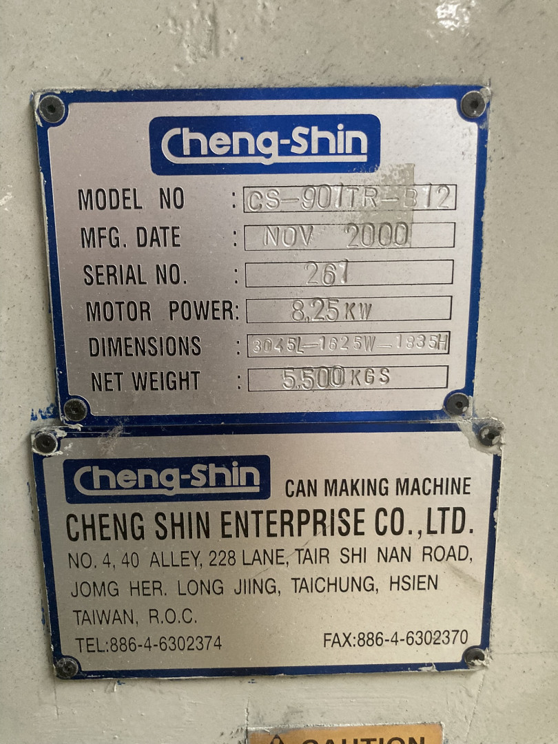 Cheng Shin CS-901TR-B12 bordonadora